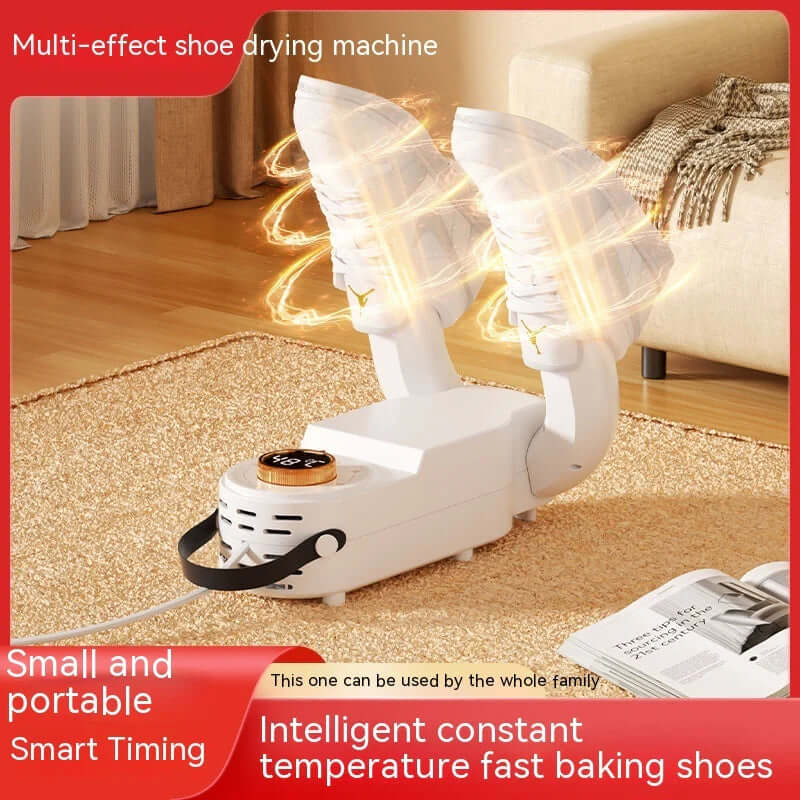 Household Shoes Dryer Smart Purple Light Dehumidification with drying machine for efficient shoe care.