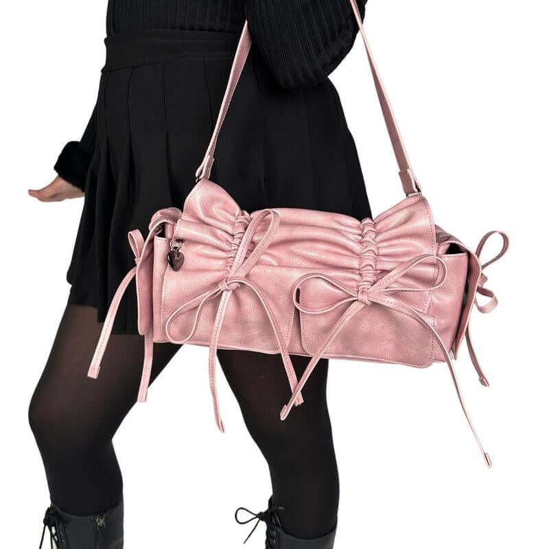 Wicked Misfit Bow Shoulder Bags