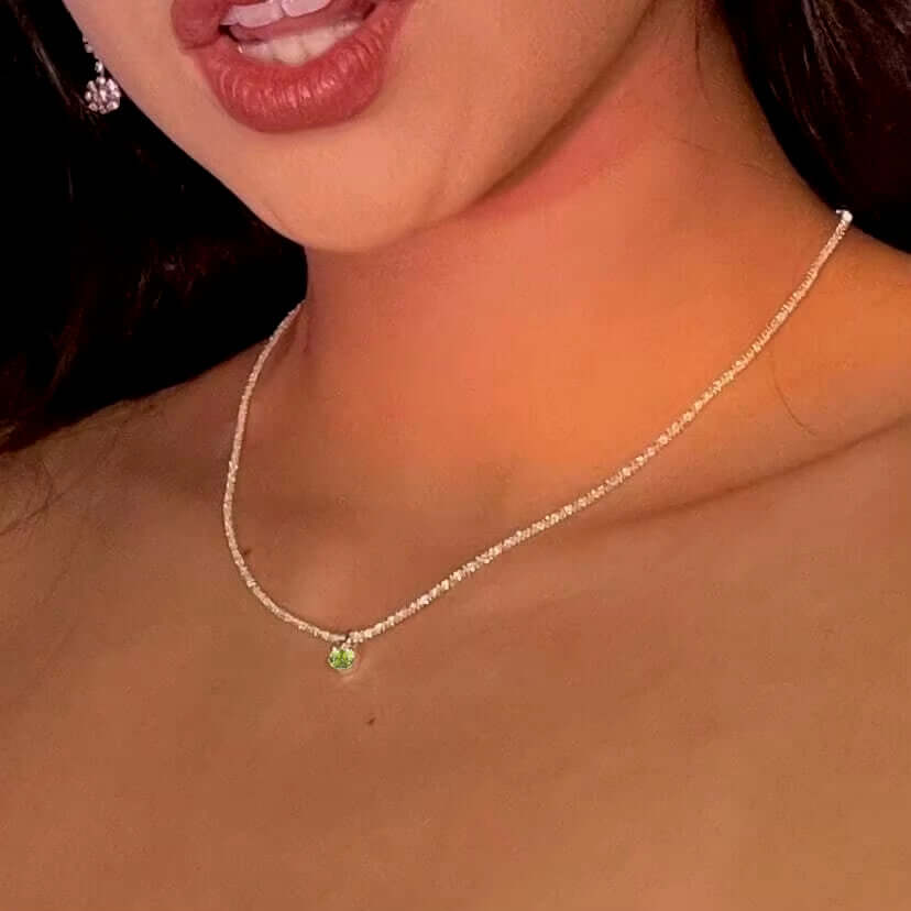 Silver Color Sparkling Necklace for Women Trendy Clavicle Chain Choker Girls Korean Wedding Party Jewelry Accessories