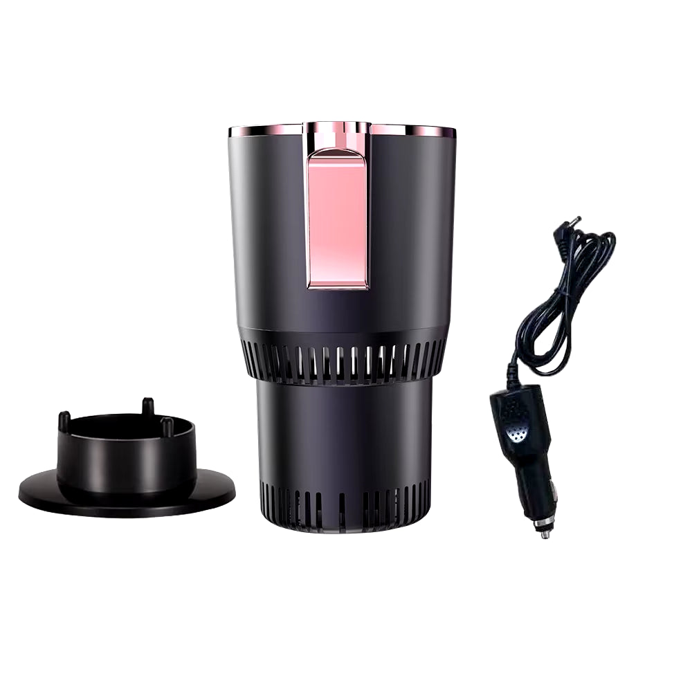 1Pc Car Smart Hot and Cold Cup Drinks Holders Digital Temperature Display Drink Cup Warmer Cooler for Home Office