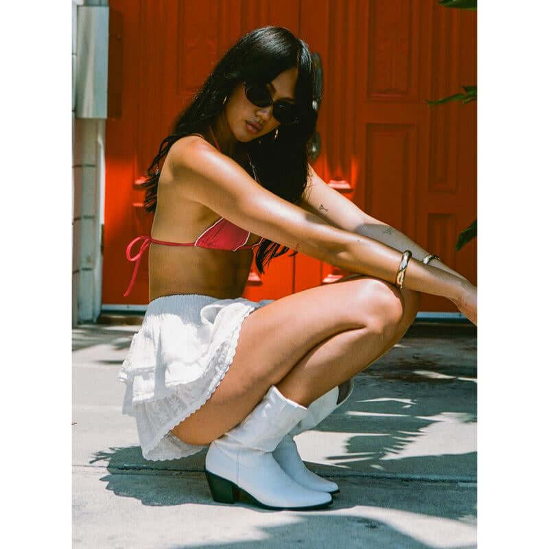 Ruru Skort White