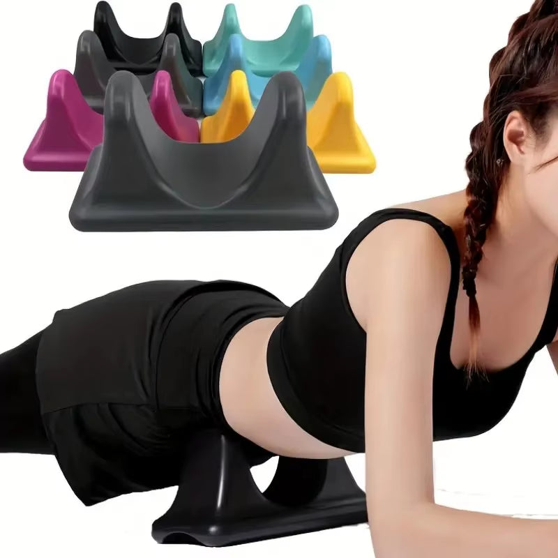 Deep Tissue Waist Muscle Relaxer Massager for Hip, Back and Psoas Training, Body Stretching with Ergonomic Design