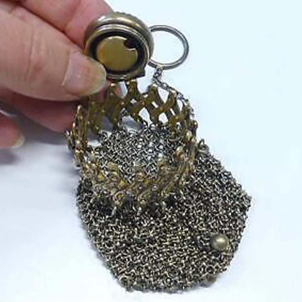 NEW High-End Handmade 1920'S English Coin Purse Retro Collectio Collectible Antique Coin Stainless Medieval Steel Purse Coi R7J8